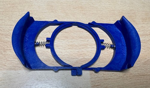 Blaues teil mit - blaues, federn